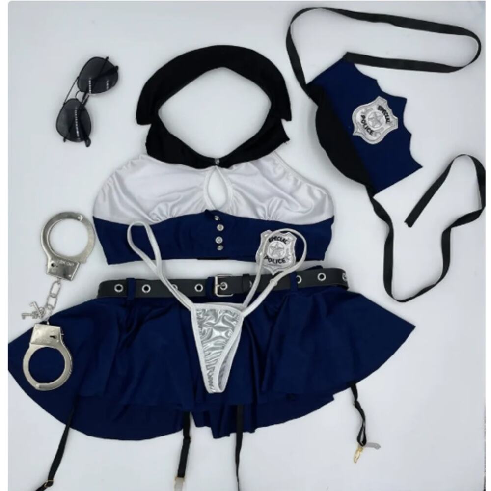 Body Zone Cocky Cop Costume Roleplay Size Small Medium